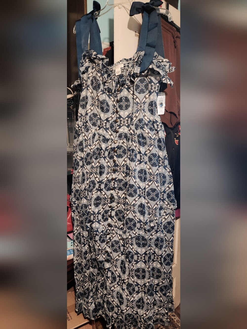 torrid FESTY drop waist Maxi Dress size 1X NWT - Picture 4 of 8